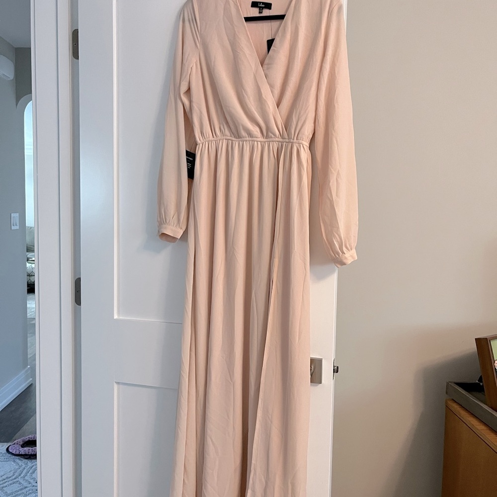 NEW! Lulu’s Pink Wrap Maxi